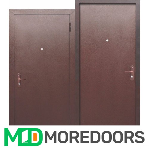 Металлическая Дверь Цитадель Стройгост 5 РФ Металл/Металл внутреннее открывание